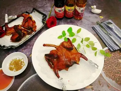 Roast pigeon