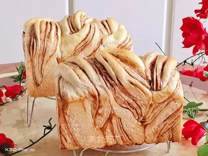 Honey bean soybean toast