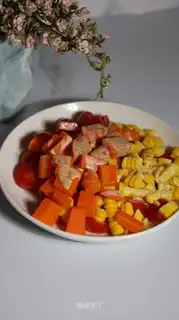 Carrot and corn