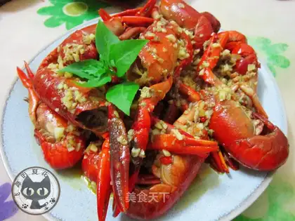 Garlic lobster
