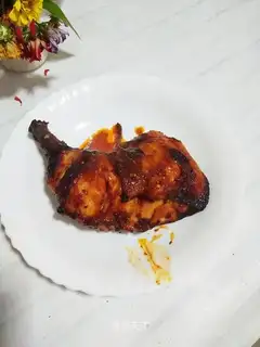 Air frying pan, chicken leg