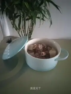 Roach and lamb stew