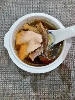 Chicken soup for deer mushrooms