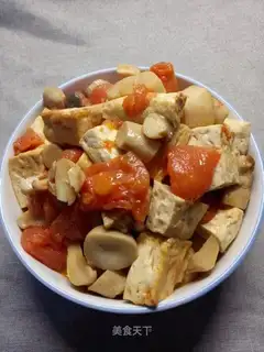 Apricot tofu