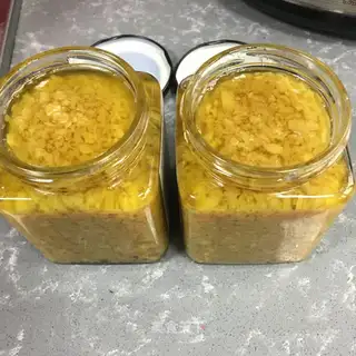 Homemade garlic