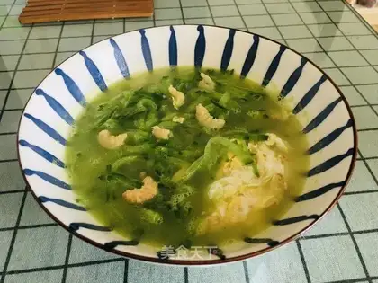 The omelet soup