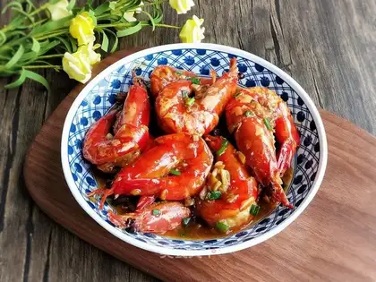 Garlic shrimp