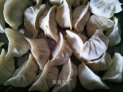 Champagne dumplings。