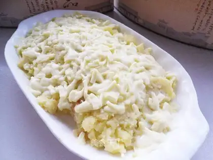 Cheese egg sour mashed potatoes