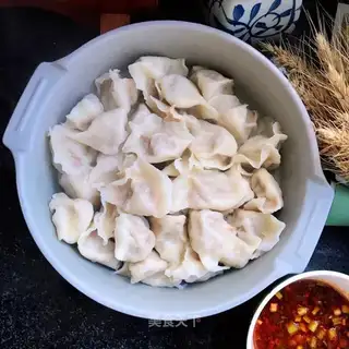Carrot beef dumplings