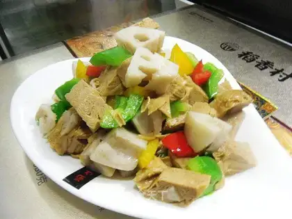 Lian's pepper and beans dry