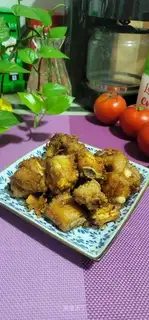 Sour plum ribs