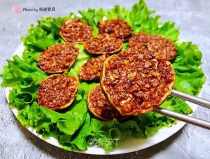 Roasted mushrooms