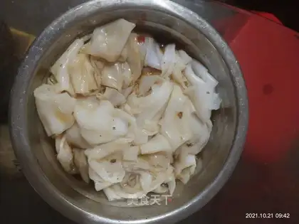 Frozen powder