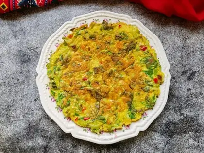 Pickle egg pancakes