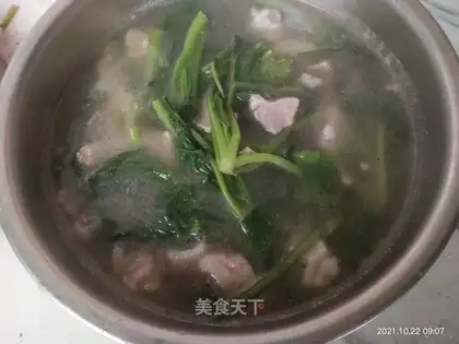 Skinny oil soup