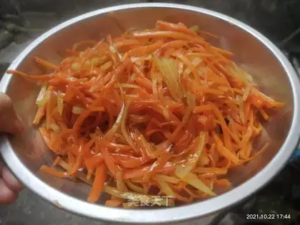 Clear the carrots