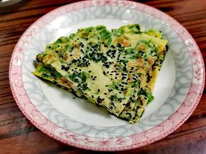 Vegetable milk eggcake