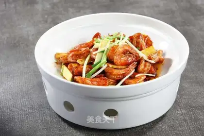 Shrimp with butter