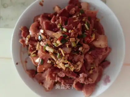 Spicy pork