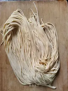 Homemade corn noodles