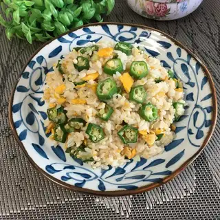 Autumn egg fried rice
