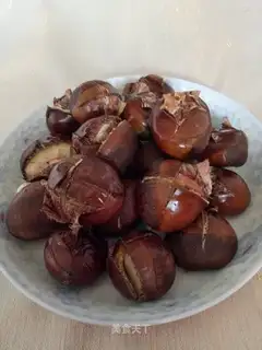 Baked chestnuts