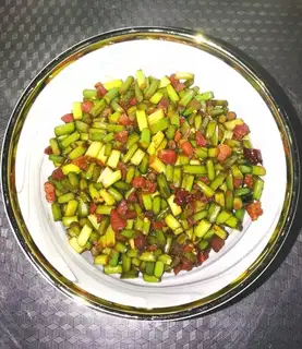 Garlic fried meat