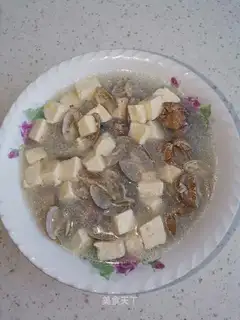 Tofu soup