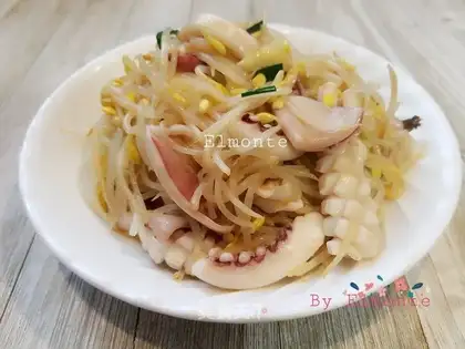 New squid, soybean bud