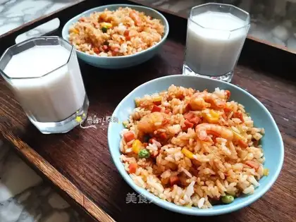 Shrimp rice