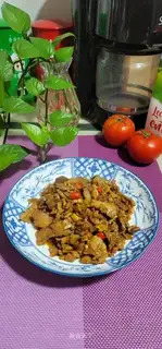 Pork spicy radish