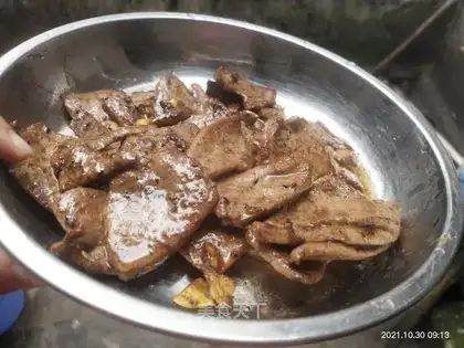 Fried liver