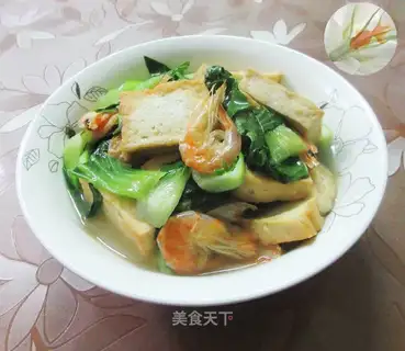 Shrimp cuisine for old tofu