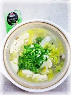 The bean tofu fan duck soup