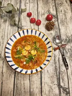 Tomato shrimp rice