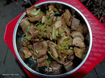 Pork celery
