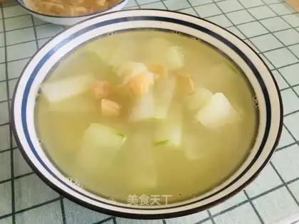 The ginseng cucumber soup