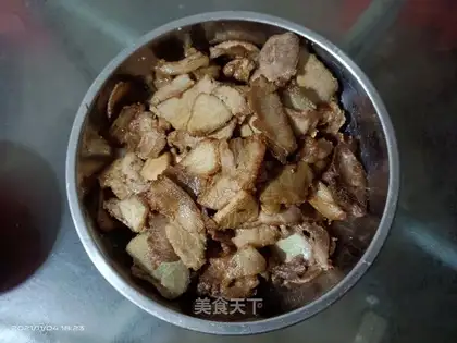 Soy little fried meat