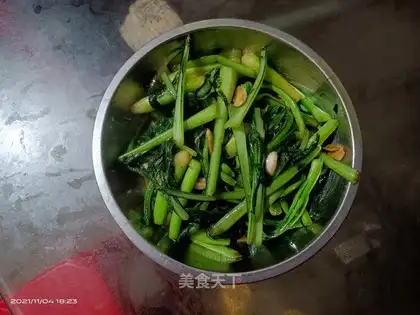 It's fried oil