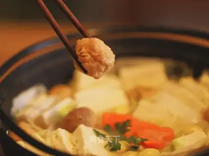 A warm winter pot