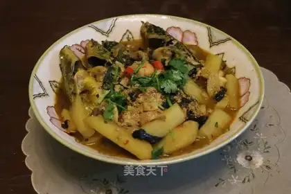 Creamfish and potatoes
