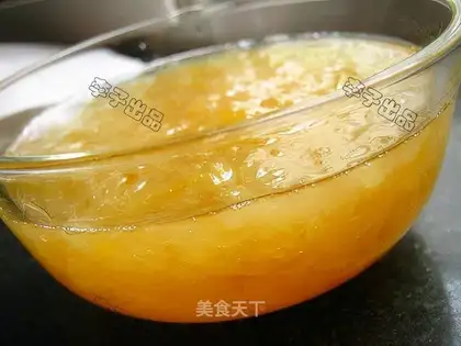 Homemade honey tea