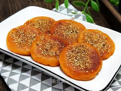 Red potato rice cake