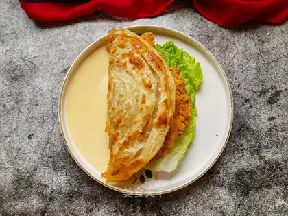 Hand-picked burrito chicken steak