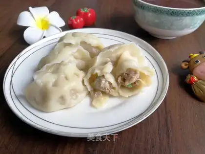Pork radish dumplings