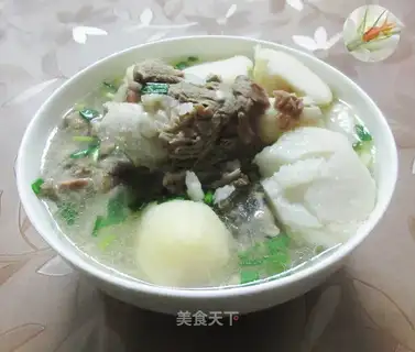 Potato cask soup