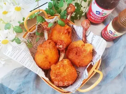 A chicken leg with a fragrance