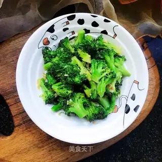 walnut oil and broccoli