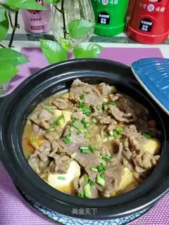Beef tofu